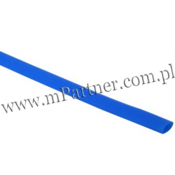 Rura termokurczliwa elastyczna V20-HFT 4,5/2,3 niebieska