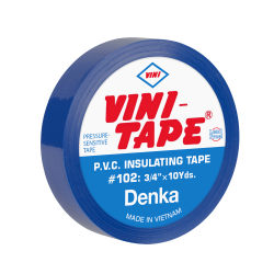 Taśma izolacyjna VINI-TAPE PCV 19mm x 10m #102 niebieska