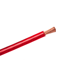PRZEWÓD ZASILAJĄCY 2GA/12mm CCA CZERWONY CU+AL