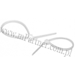 opaski zaciskowe kablowe białe 530 x 7,6mm