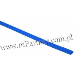 Rura termokurczliwa elastyczna V20-HFT 2,5/1,3 10szt niebieska