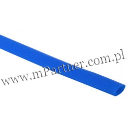 Rura termokurczliwa elastyczna V20-HFT 10/5 10szt niebieska