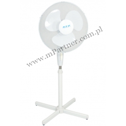 Wentylator podłogowy stojący 125 cm 40W